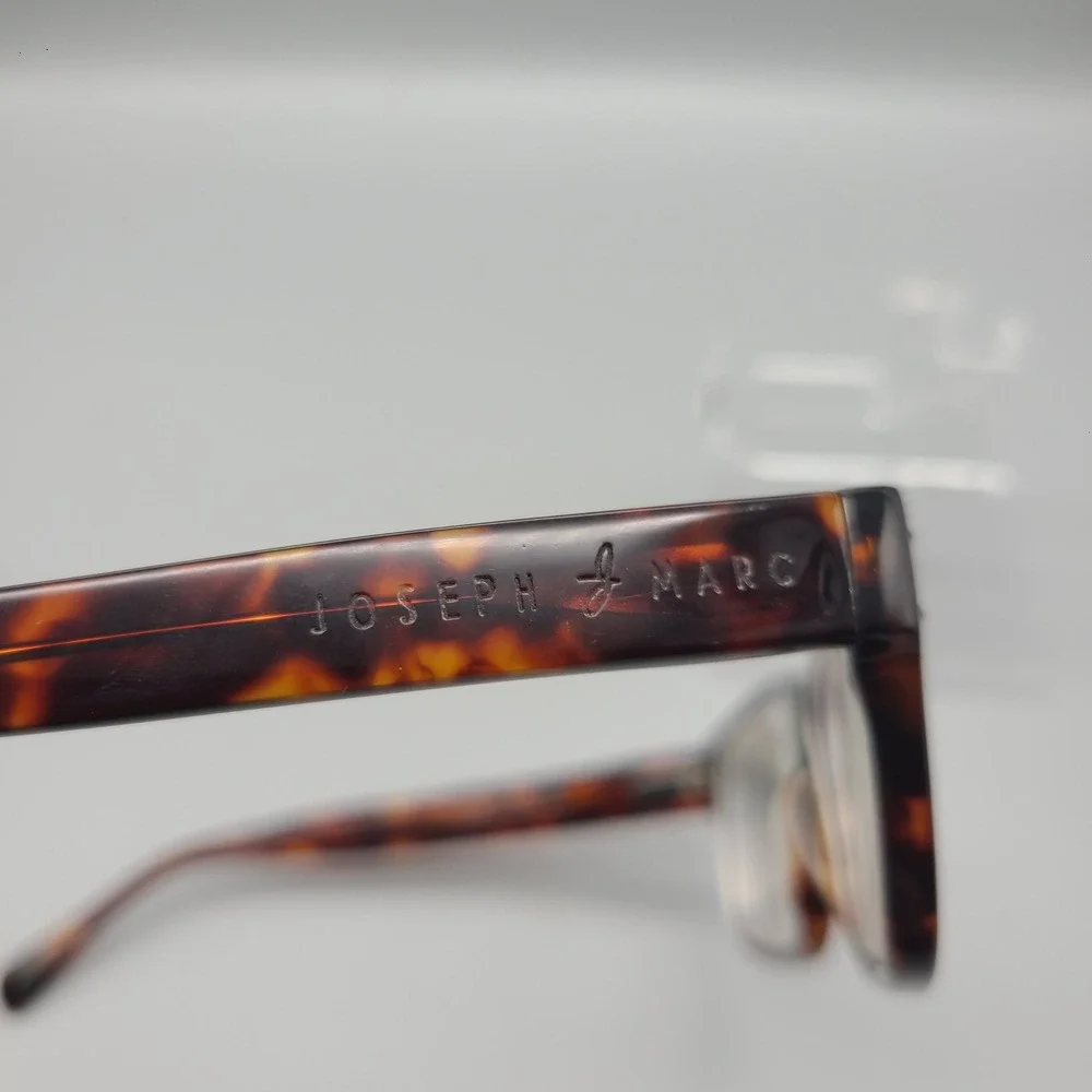 Joseph Marc 4185 Eyeglasses Brown Tortoise Rectangular Frames 53-17-140 Womens